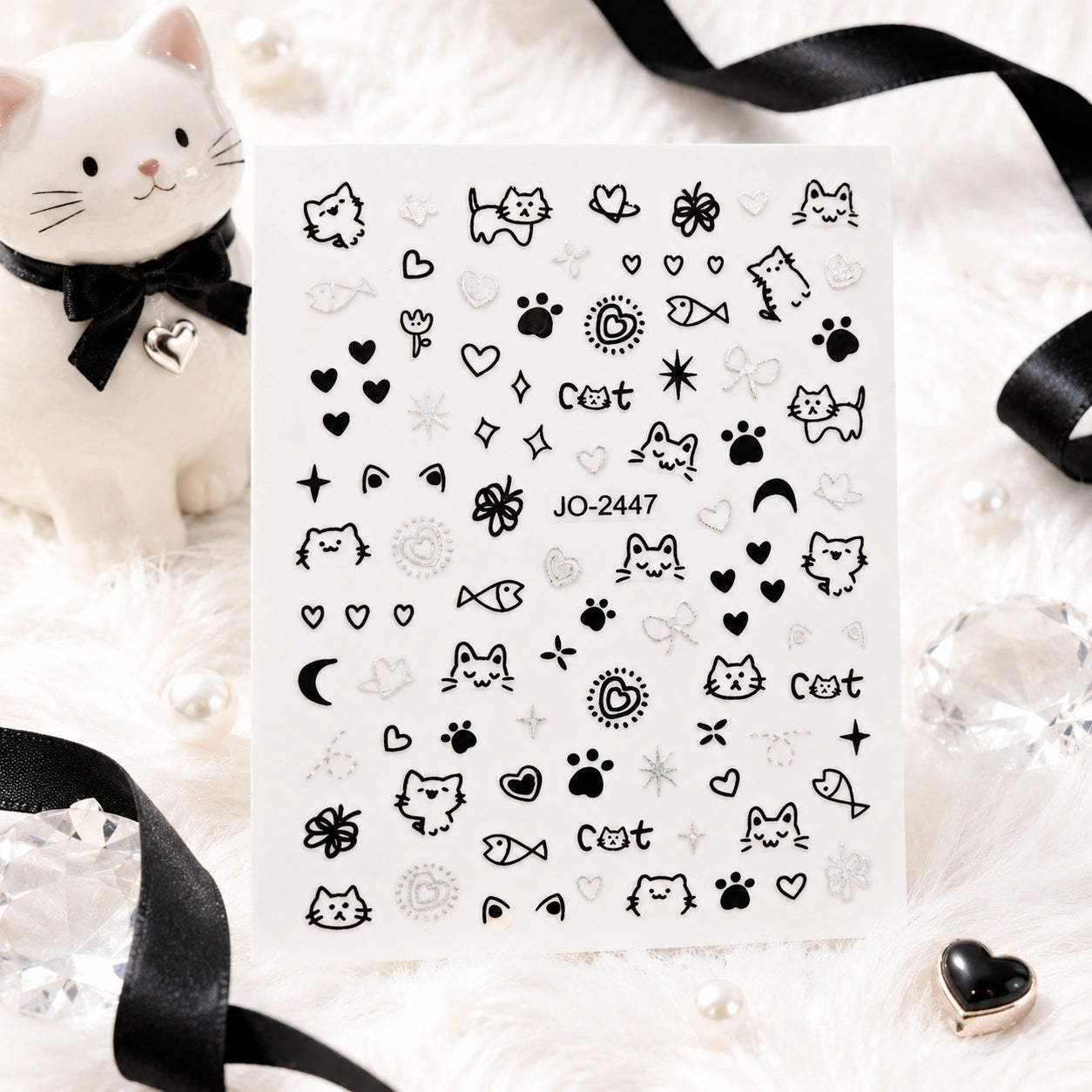 Naklejki na paznokcie Premium Nails – Cats – Nail Art Stickers