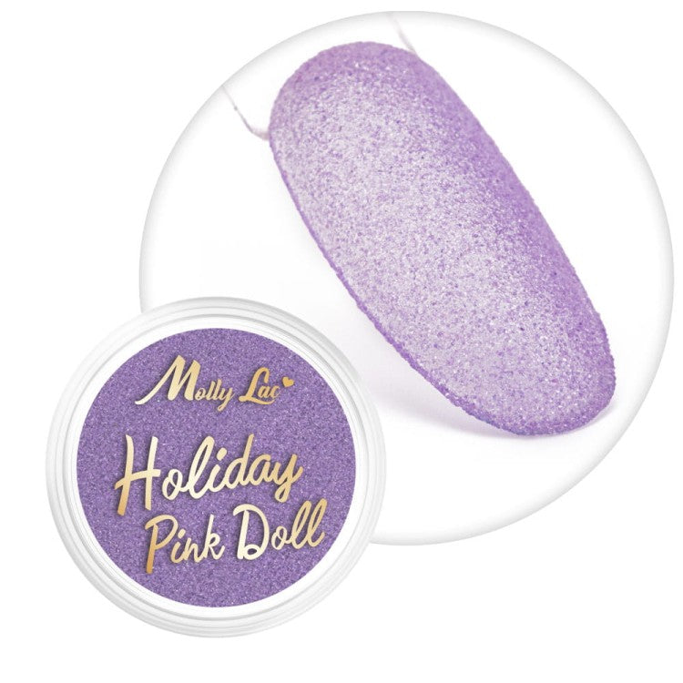 Efekt do paznokci Holiday Pink Doll MollyLac 1g Nr 1