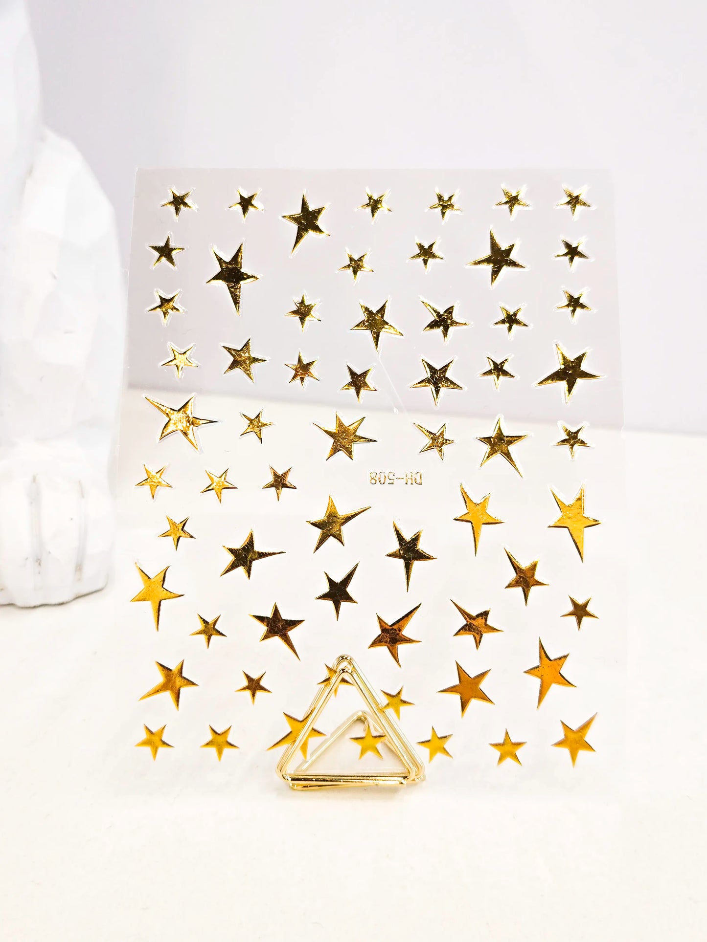 Naklejki na paznokcie Premium Nails – Gold Stars – Nail Art Stickers