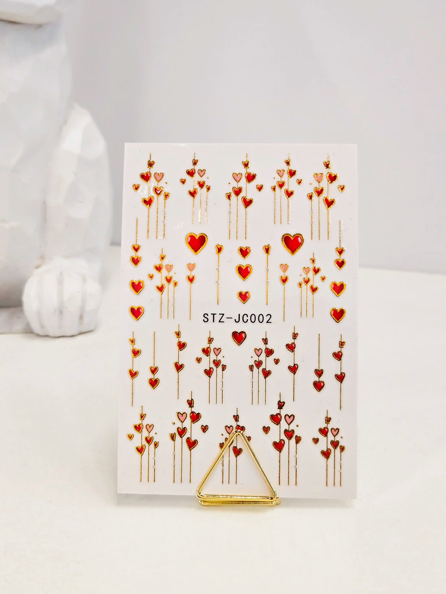 Naklejki na paznokcie Premium Nails – Red Valentine – Nail Art Stickers