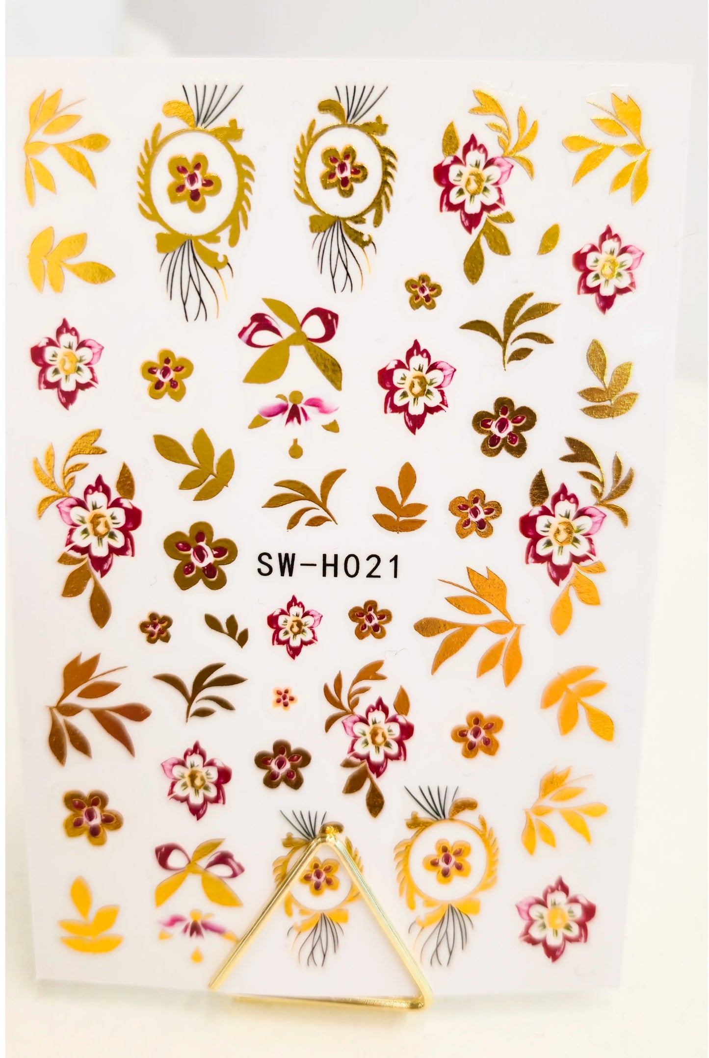 Naklejki na paznokcie Premium Nails – Gold Asia – Nail Art Stickers