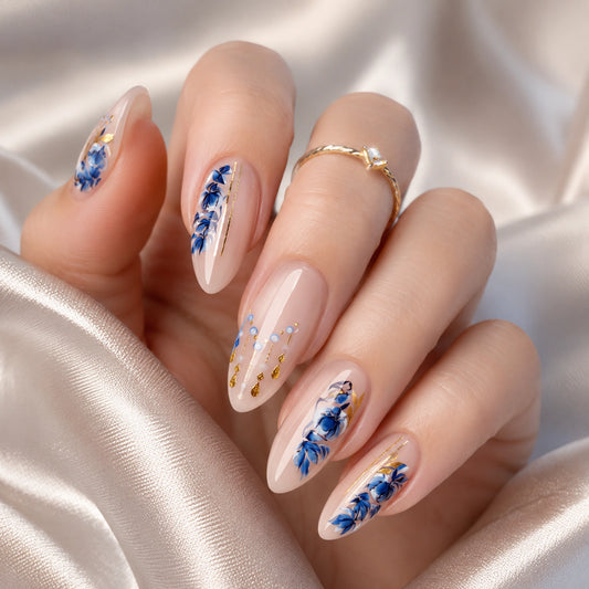 Naklejki na paznokcie Premium Nails – Blue Asia – Nail Art Stickers