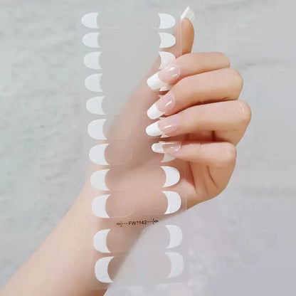 UV Nail Extensions – naklejki do przedłużania paznokci UV (22 szt.)
