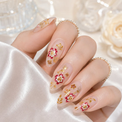 Naklejki na paznokcie Premium Nails – Gold Asia – Nail Art Stickers