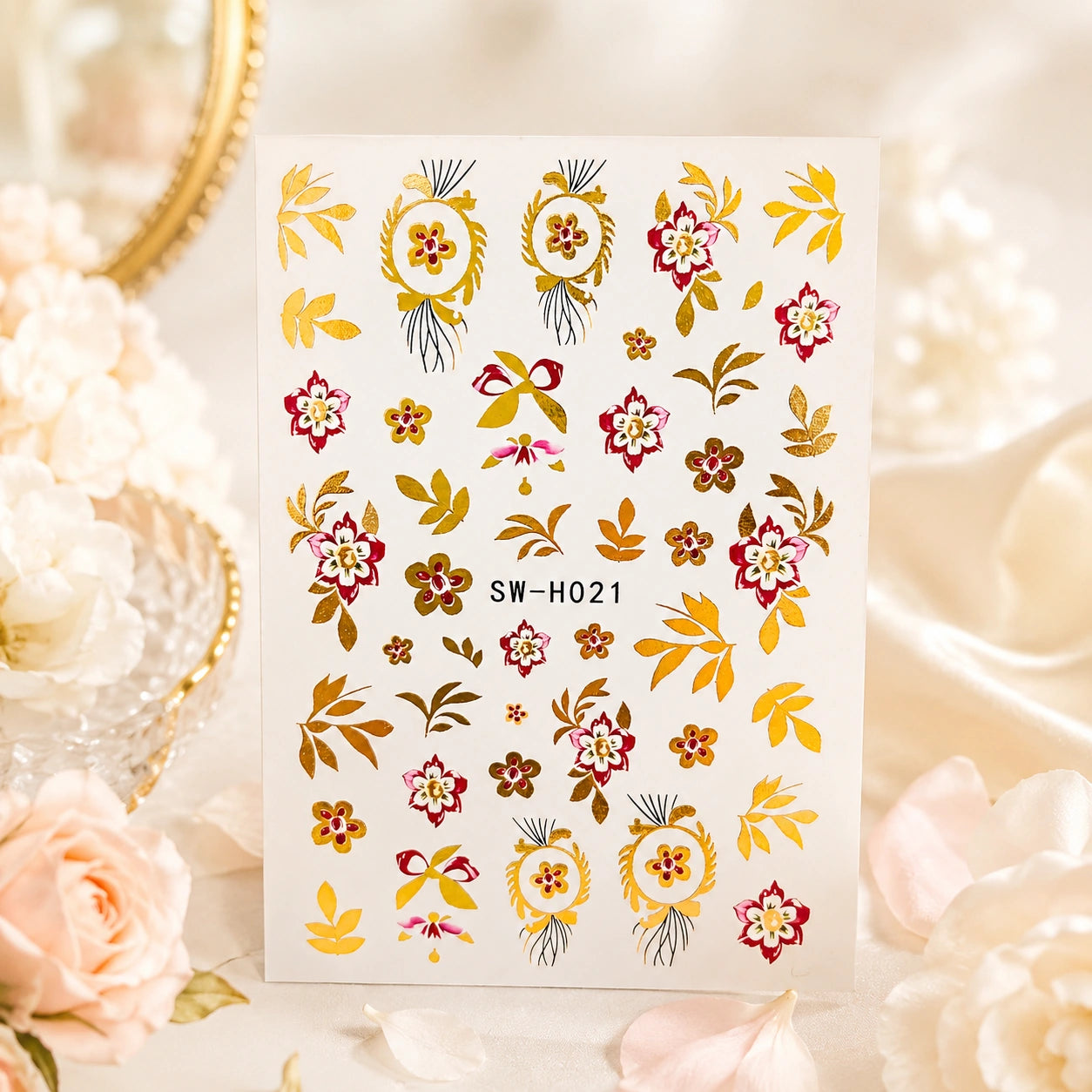 Naklejki na paznokcie Premium Nails – Gold Asia – Nail Art Stickers