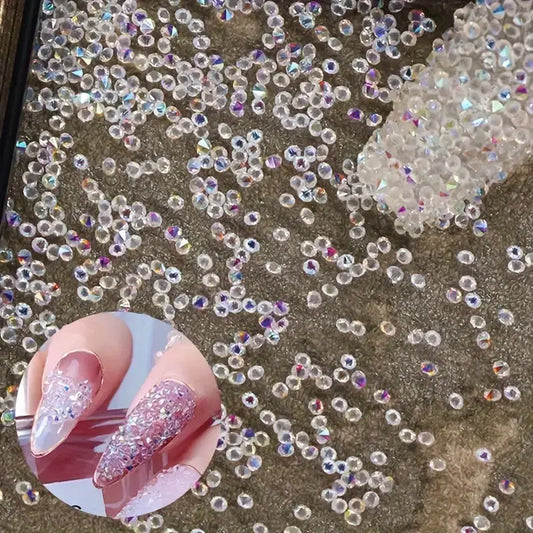 Pastel Mini Rhinestones 1200 – pastelowe cyrkonie do zdobień paznokci