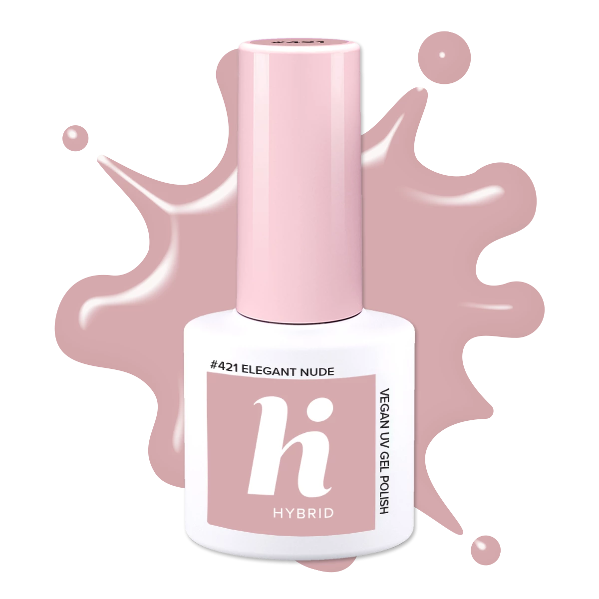 Hi Hybrid Lakier 421 - Elegant Nude