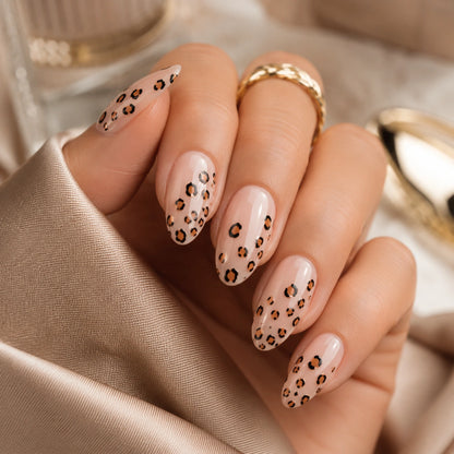 Naklejki na paznokcie Premium Nails – Brown Leopard Print – Nail Art Stickers