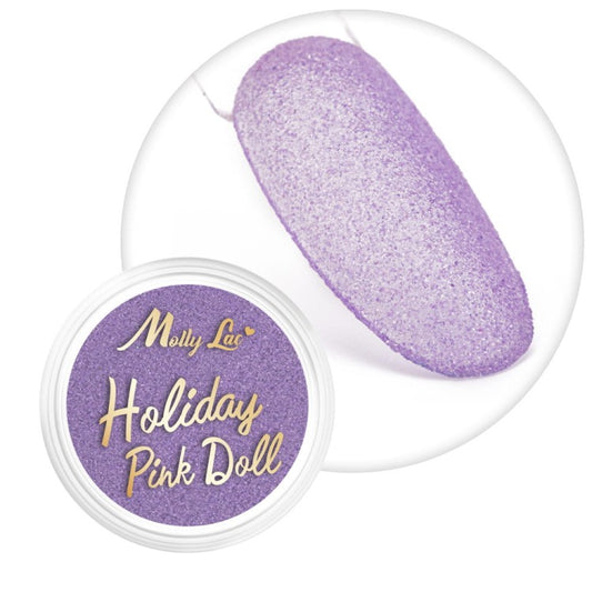 Efekt do paznokci Holiday Pink Doll MollyLac 1g Nr 1