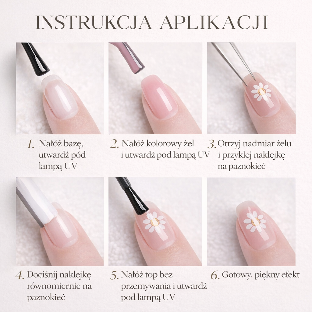 Butterfly Chic – naklejki na paznokcie z motywem motyla (1 arkusz)