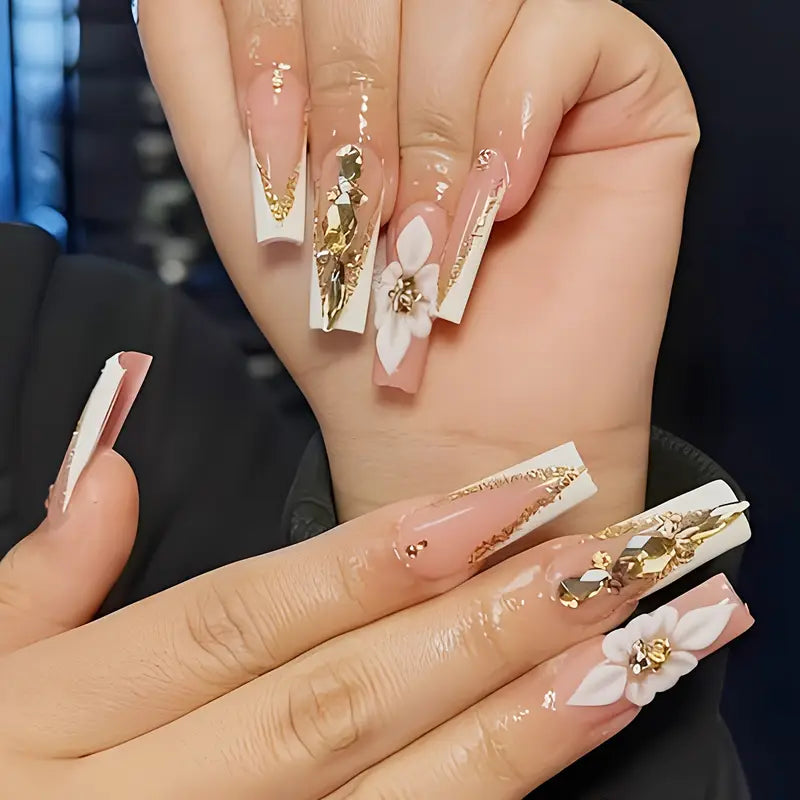 Crystal Color Wheel – Zestaw 12-komorowych cyrkonii 3D Biały