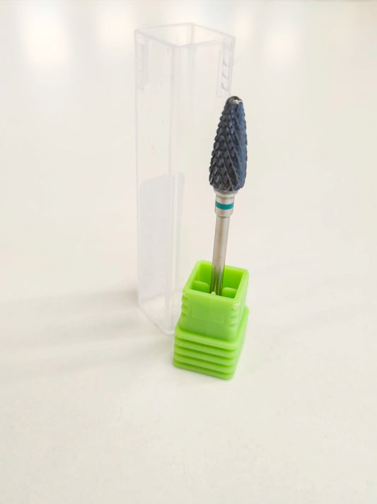 Frez węglikowy Flame C coarse 3/32 do usuwania hybrydy i żelu Premium Nails