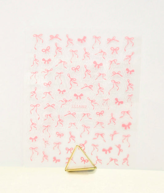 Naklejki na paznokcie Premium Nails – Pink Ribbon – Nail Art Stickers