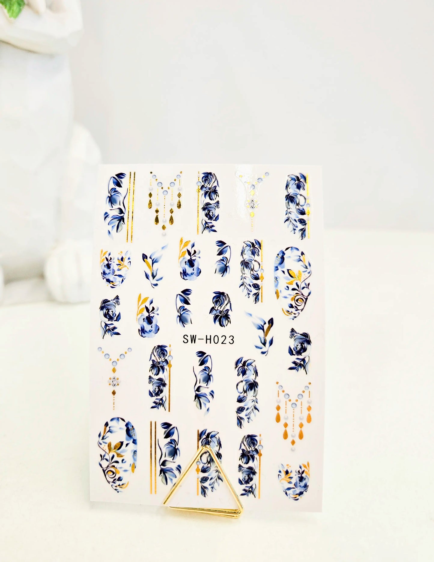 Naklejki na paznokcie Premium Nails – Blue Asia – Nail Art Stickers