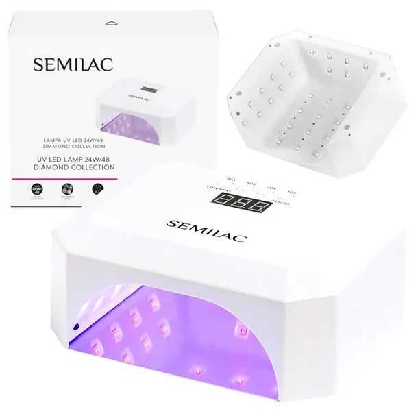 SEMILAC LAMPA DO PAZNOKCI LED UV 24W/48 DIAMOND